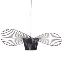 Lampa wisząca kapelusz SOMBRERO czarna 80 cm