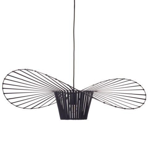 Lampa wisząca kapelusz SOMBRERO czarna 80 cm