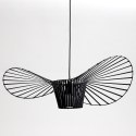 Lampa wisząca kapelusz SOMBRERO czarna 80 cm