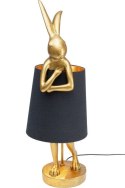 KARE lampa stołowa RABBIT 68 cm złota / czarna