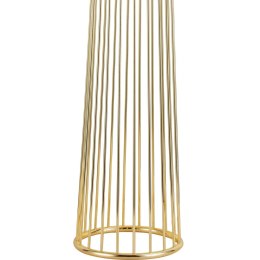 Lampa podłogowa FILO-1 czarno - złota 145 cm