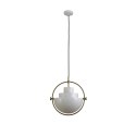 Lampa wisząca MOBILE biała 38 cm