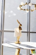 KARE lampa stołowa RABBIT 68 cm złota / biała