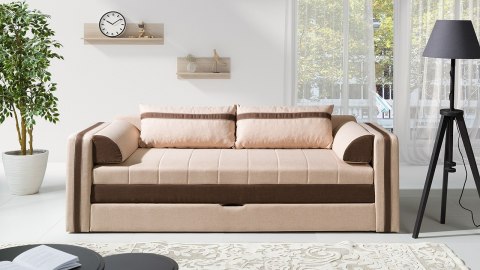 Sofa EUFORIA jasny lux 24+12