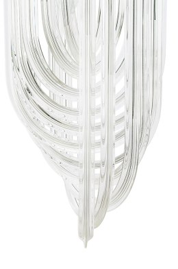 Lampa wisząca MURANO L złota - szkło, metal