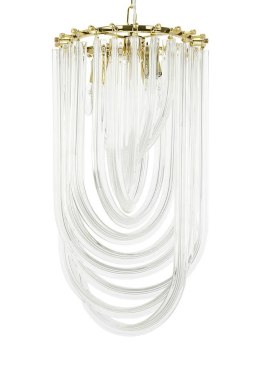 Lampa wisząca MURANO S złota - szkło, metal