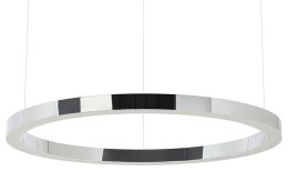 Lampa wisząca RING 100 srebrna - LED, stal polerowana