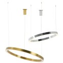 Lampa wisząca RING 100 złota - LED, stal