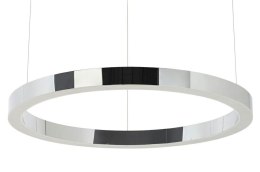 Lampa wisząca RING 80 srebrna - LED, stal polerowana