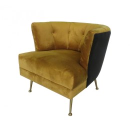 Fotel Florence Mustard Velvet