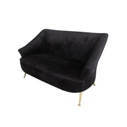 Sofa Marguesa Black Velvet