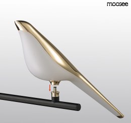 MOOSEE lampa ścienna BIRD złota