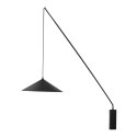 Lampa ścienna SWING czarna 140 cm