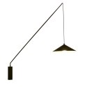 Lampa ścienna SWING czarna 140 cm