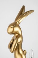 KARE lampa stołowa RABBIT 88 cm biała / złota