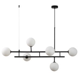 Lampa wisząca MODERNO DUO czarna 100 cm