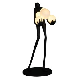 Lampa podłogowa WOMAN czarna 180 cm