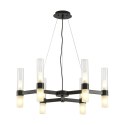 Lampa wisząca CANDELA-6 czarna 70 cm