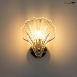 MOOSEE lampa ścienna CONCHA złota