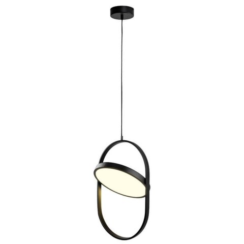 Lampa wisząca ELIPSE M LED czarna 45 cm