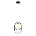 Lampa wisząca ELIPSE M LED czarna 45 cm