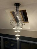 Lampa wisząca FLUSSO 43 czarna