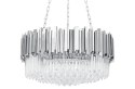 Lampa wisząca IMPERIAL SILVER 80 - stal, kryształ