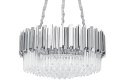 Lampa wisząca IMPERIAL SILVER 80 - stal, kryształ