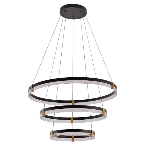 Plum 3 lampa wisząca czarna Light Prestige