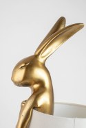 KARE lampa stołowa RABBIT 50 cm złota / biała