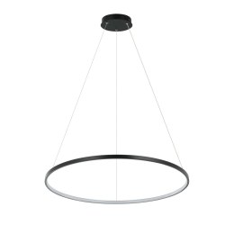 Ring wisząca średnia czarna 4000K Light Prestige