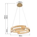 Tarja lampa wisząca złota Light Prestige