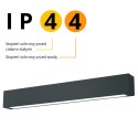 Ibros sufitowy czarny XL 36W IP44 CCT Light Prestige