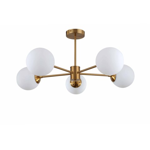 Lampa wisząca Roma 5 złota 5xE14 Light Prestige