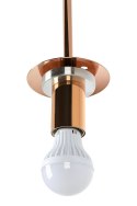 MOOSEE lampa wisząca FUSION 30 miedziana - akryl