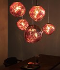 MOOSEE lampa wisząca FUSION 30 miedziana - akryl