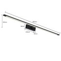 Kinkiet Isla XXL czarny 96cm IP44 LED CCT Light Prestige