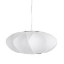 Lampa wisząca SILK X-shape biała 40 cm