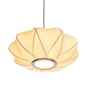 Lampa wisząca SILK X-shape biała 40 cm