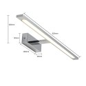 Kinkiet Isla chrom 62cm IP44 LED CCT Light Prestige