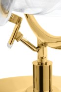 Fotel BUBBLE STAND 2 GOLD VELVET poduszka czarna