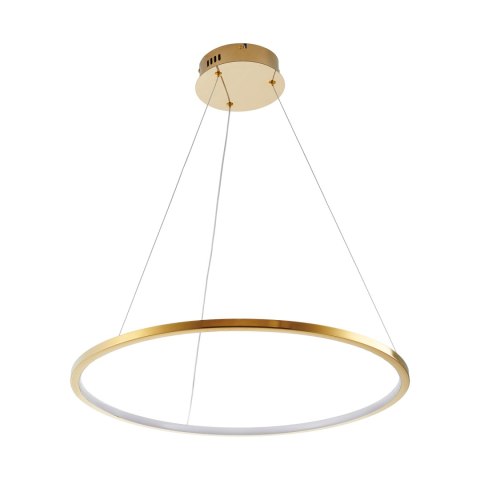 Lampa wisząca CIRCLE SLIM 60 LED złoty 60 cm