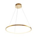 Lampa wisząca CIRCLE SLIM 60 LED złoty 60 cm