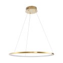 Lampa wisząca CIRCLE SLIM 60 LED złoty 60 cm