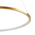 Lampa wisząca CIRCLE SLIM 60 LED złoty 60 cm