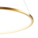 Lampa wisząca CIRCLE SLIM 60 LED złoty 60 cm