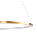 Lampa wisząca CIRCLE SLIM 60 LED złoty 60 cm