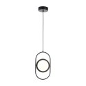 Lampa wisząca ELIPSE MINI LED czarna 32 cm