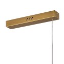 Lampa wisząca LONGIN-120 LED złoty 120 cm