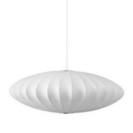 Lampa wisząca SILK FLAT biała 50 cm